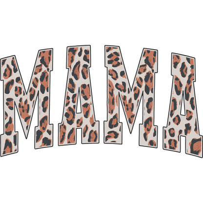 MAMA Leopard Print Design for Stylish Apparel Accessory