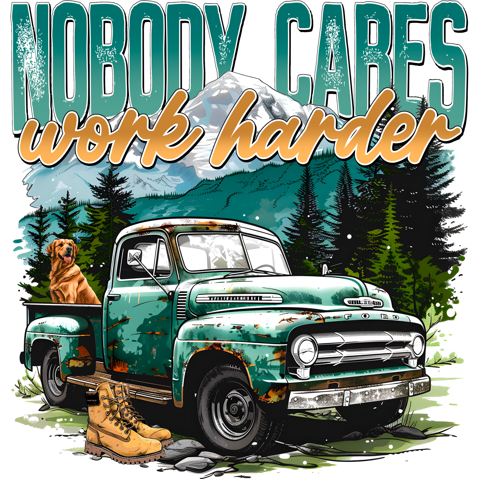 Nobody Cares Work Harder Motivational Poster
