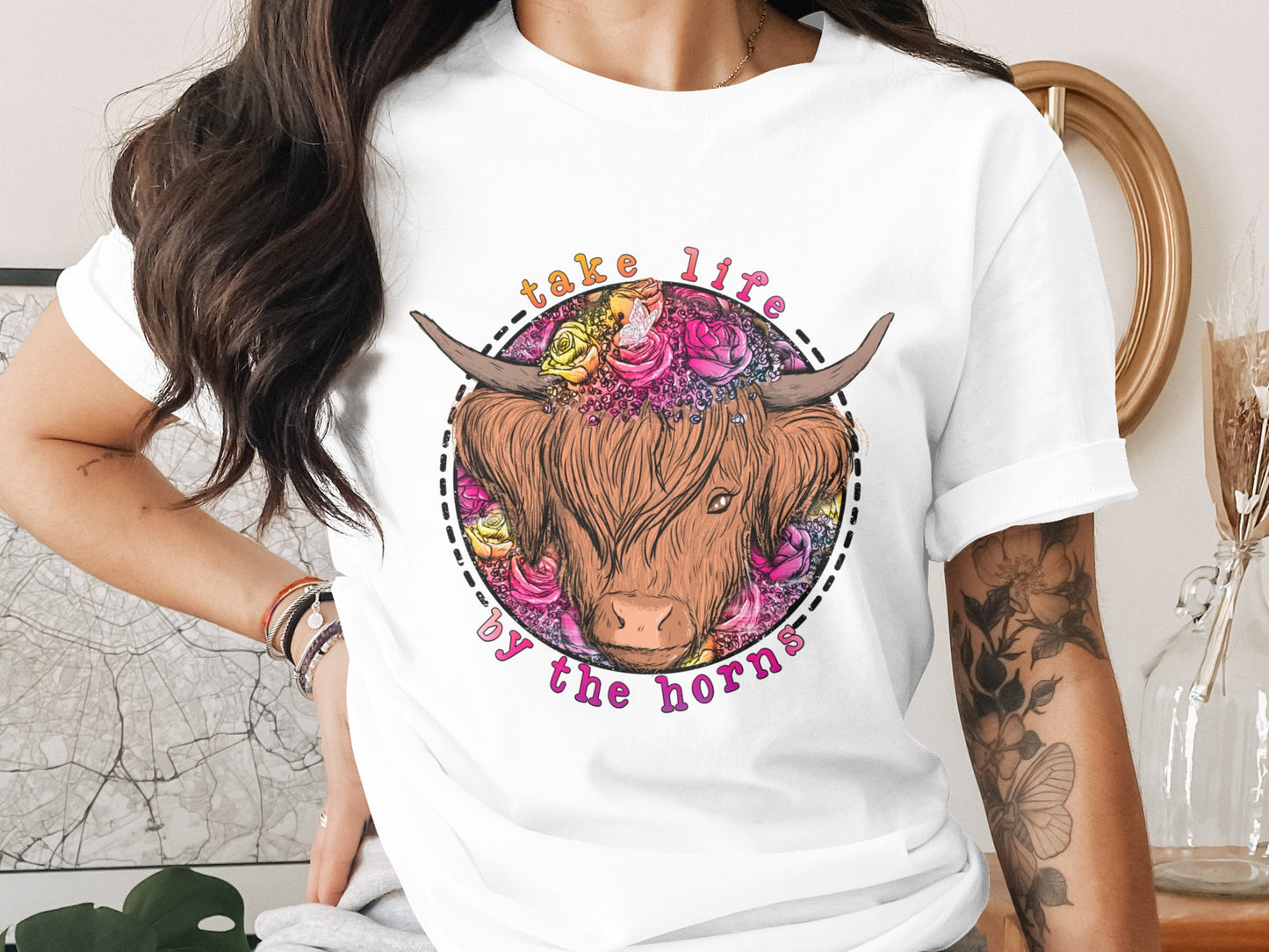 Take Life by The Horns Graphic Tee