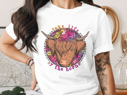 Take Life by The Horns Graphic Tee