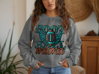 Football Mama Graphic Sweatshirt product