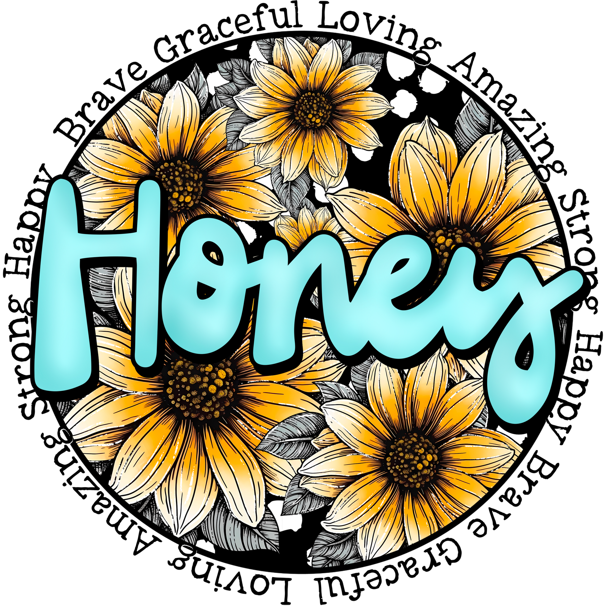 Inspiring Floral Honey Design for Uplifting Products