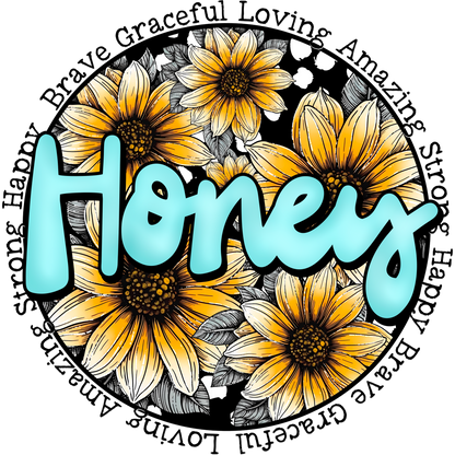Inspiring Floral Honey Design for Uplifting Products