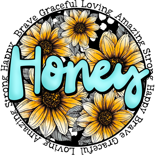 Inspiring Floral Honey Design for Uplifting Products