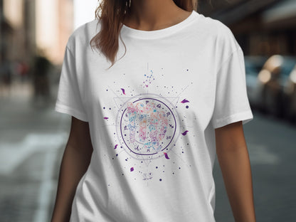Abstract Geometric Pattern T-Shirt Design