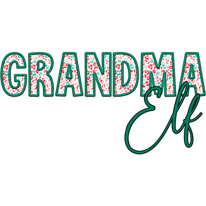Festive Grandma Elf Christmas Decoration product