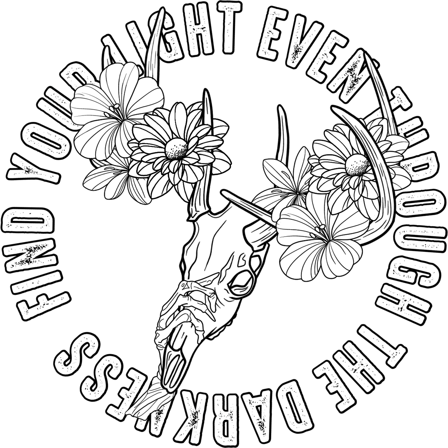 Find Your Light Even Through The Darkness Product
