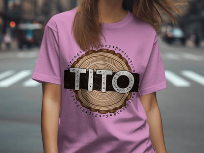 Tito Graphic Tee Featuring Strength Legacy Protection
