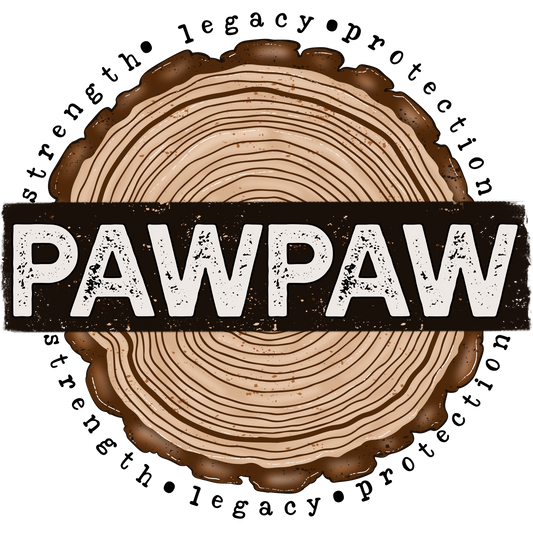 PAWPAW Strength Legacy Protection Circular Art