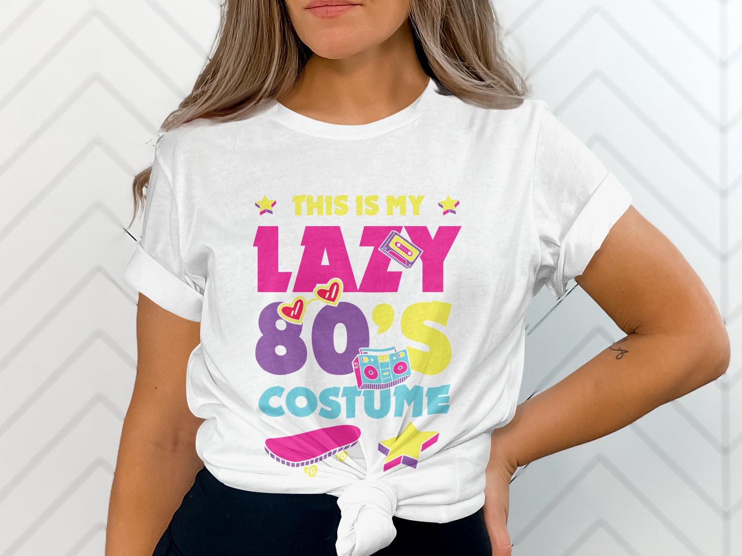 This Is My Lazy 80's Costume T-Shirt