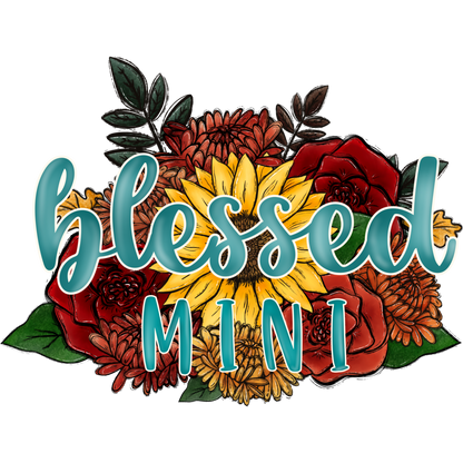 Blessed Mini Floral Sticker Product