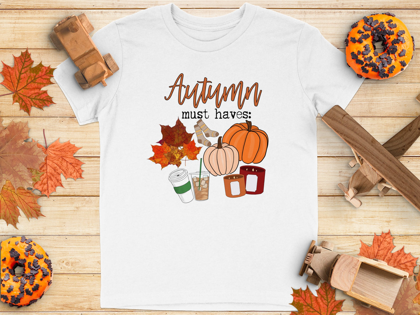 Autumn Must Haves Graphic Tee for Fall Shirt
