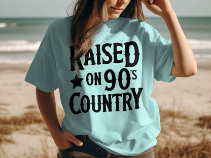 Raised On 90's Country Graphic T-shirt