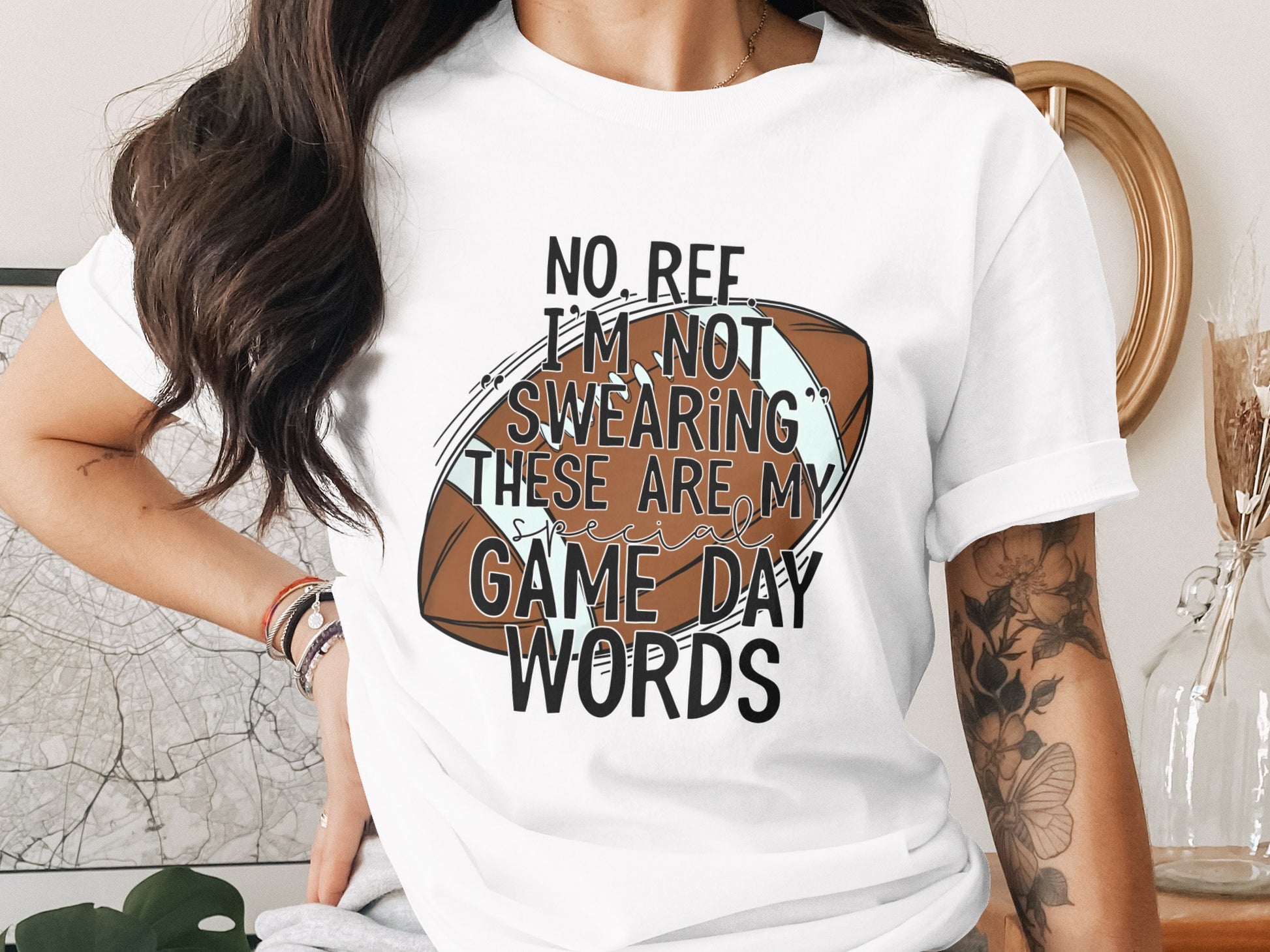 No Ref I'm Not Swearing These Are My Game Day Words T-Shirt
