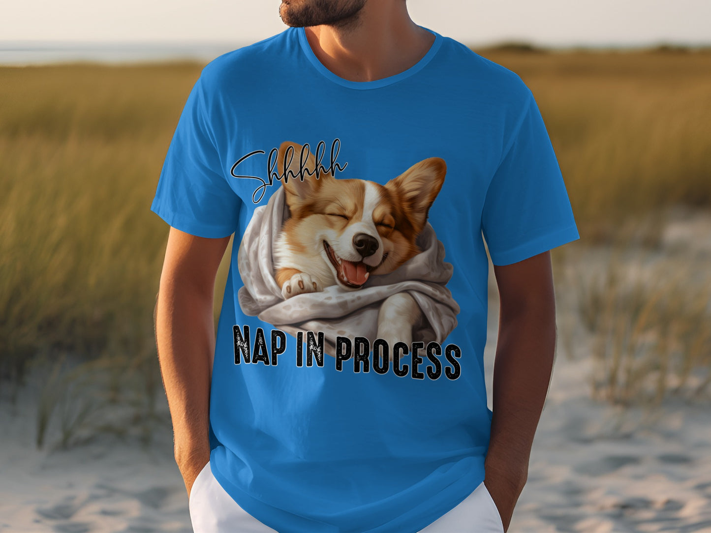 Shhhh Nap In Process Graphic T-shirt Product