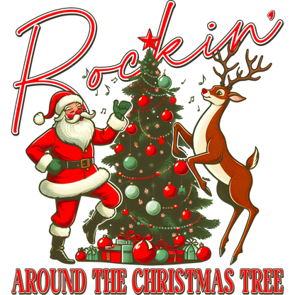 Rockin' Around The Christmas Tree festive decor