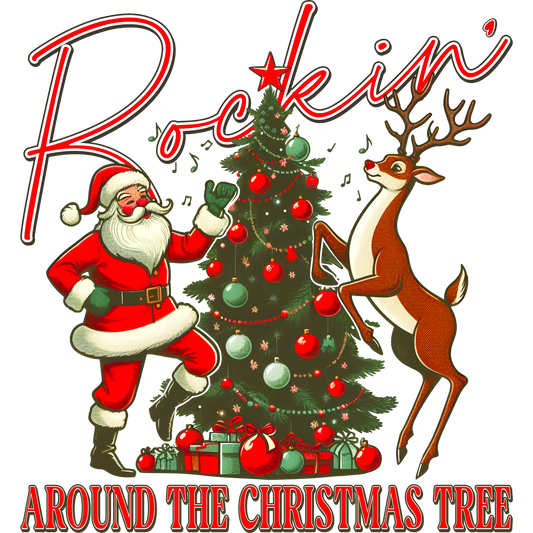 Rockin' Around The Christmas Tree festive decor