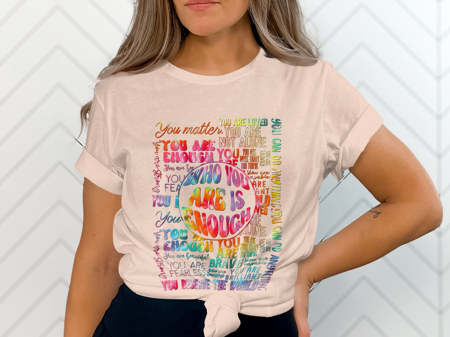 Empowering Words Positive Affirmation Shirt