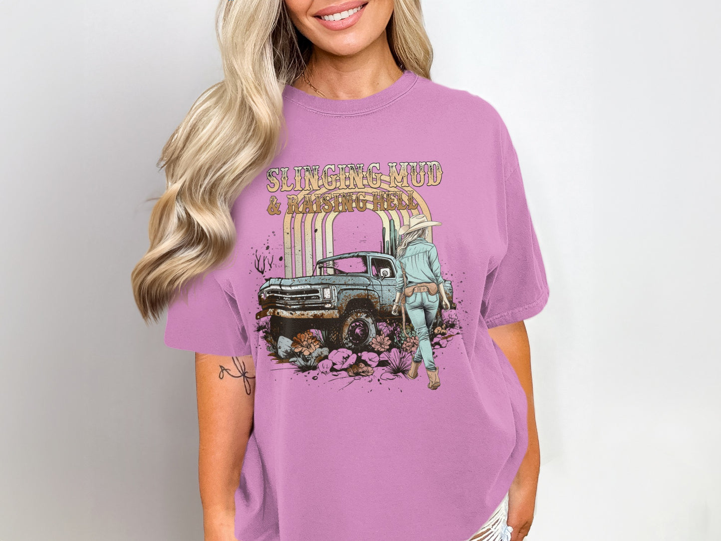 Slinging Mud and Marshmallows Graphic Tee