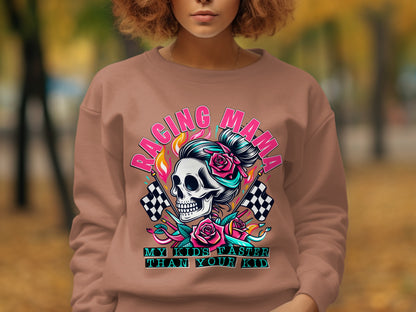 Racing Mama My Kids Faster Than Your Kid sweatshirt