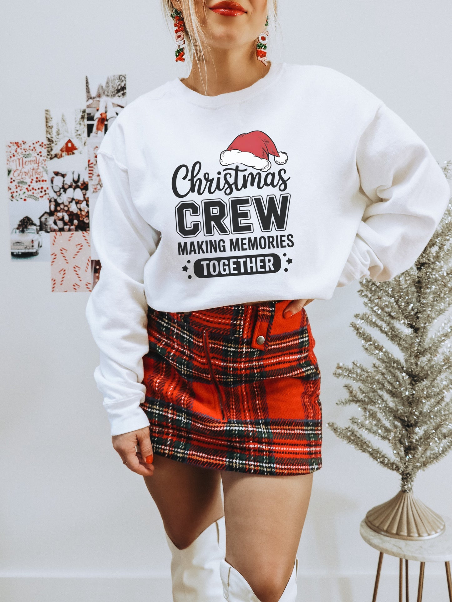 Christmas Crew Making Memories Together Sweatshirt
