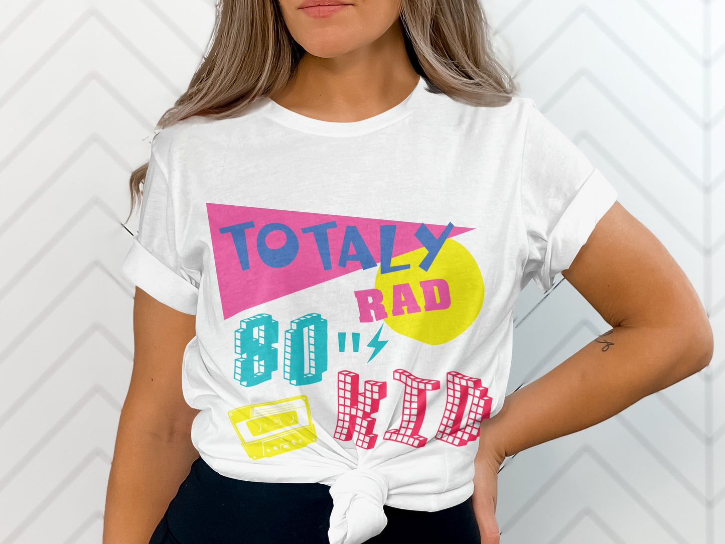 Totally Rad Kids 80's Retro T-Shirt