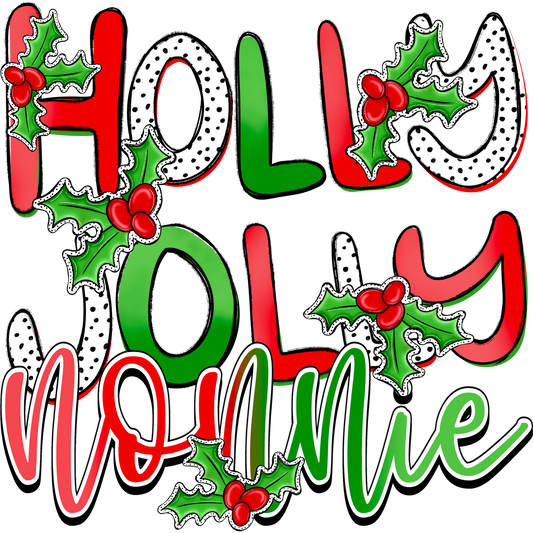 Holly Jolly Vow Me Christmas Graphic Design