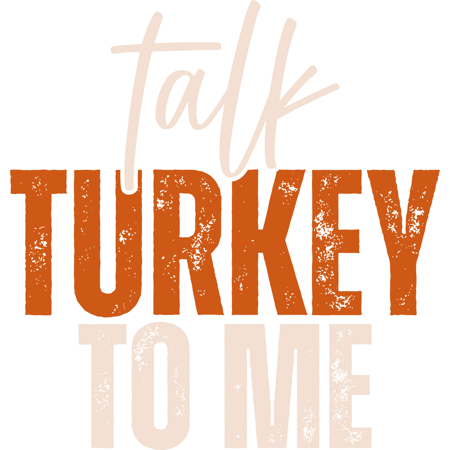 Talk Turkey To Me Fun Thanksgiving Apparel