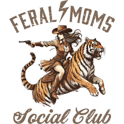 FERAL SMOMS Social Club Graphic Western Design