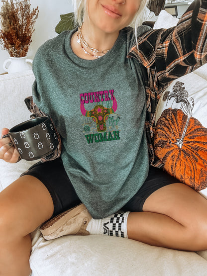 Country Woman Graphic Sweatshirt Product