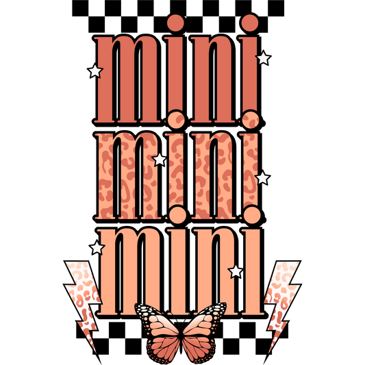 Mini Leopard Print Butterfly Graphic Design product