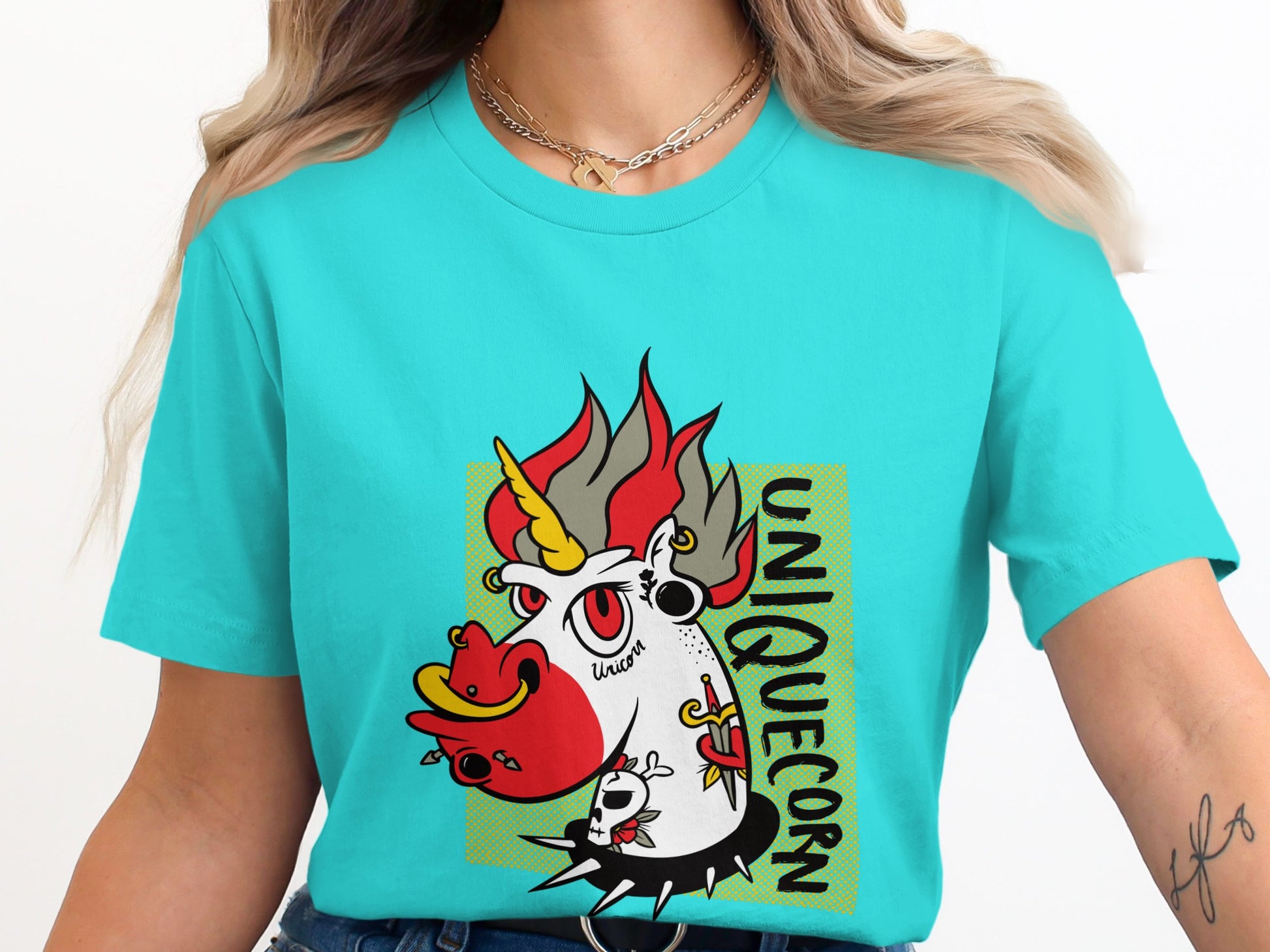 Unique Unicorn Graphic Tee for Casual Wear