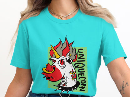 Unique Unicorn Graphic Tee for Casual Wear