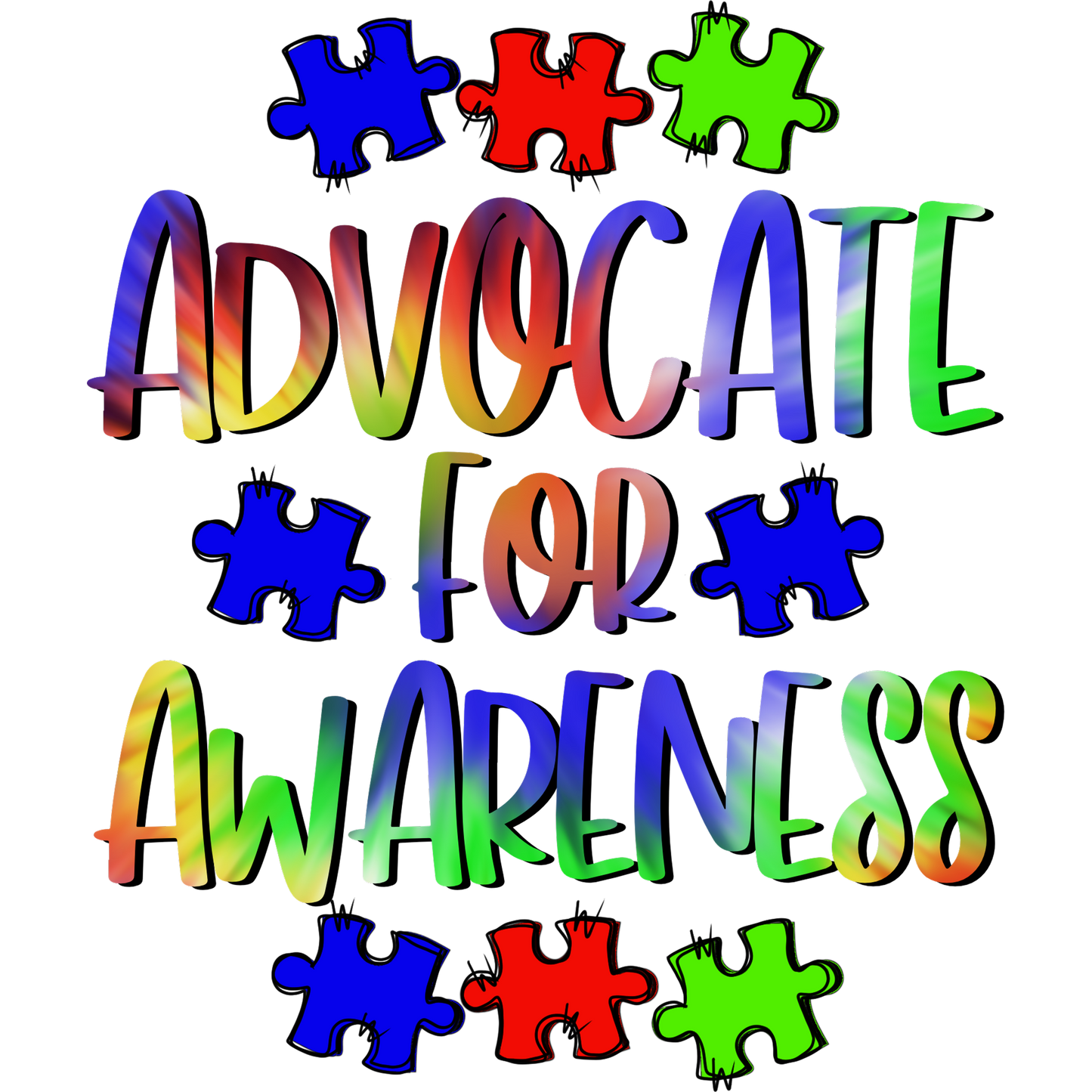 Advocate for Awareness Graphic Design