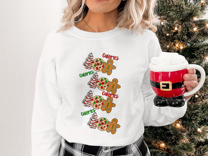 Festive Gingerbread Cookie Sweatshirt for Holiday Cheer