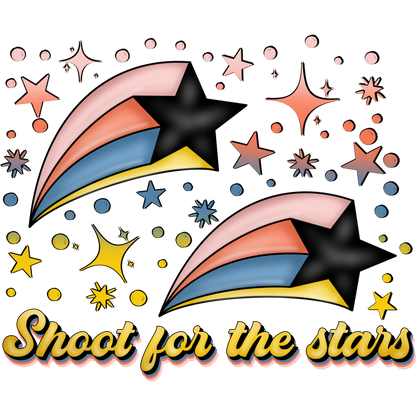 Shoot for the stars with colorful shooting stars product