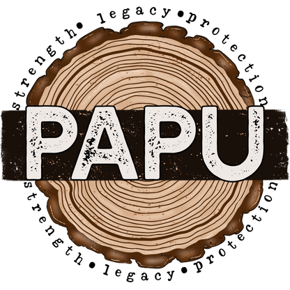 PAPU Strength Legacy Protection Logo Design