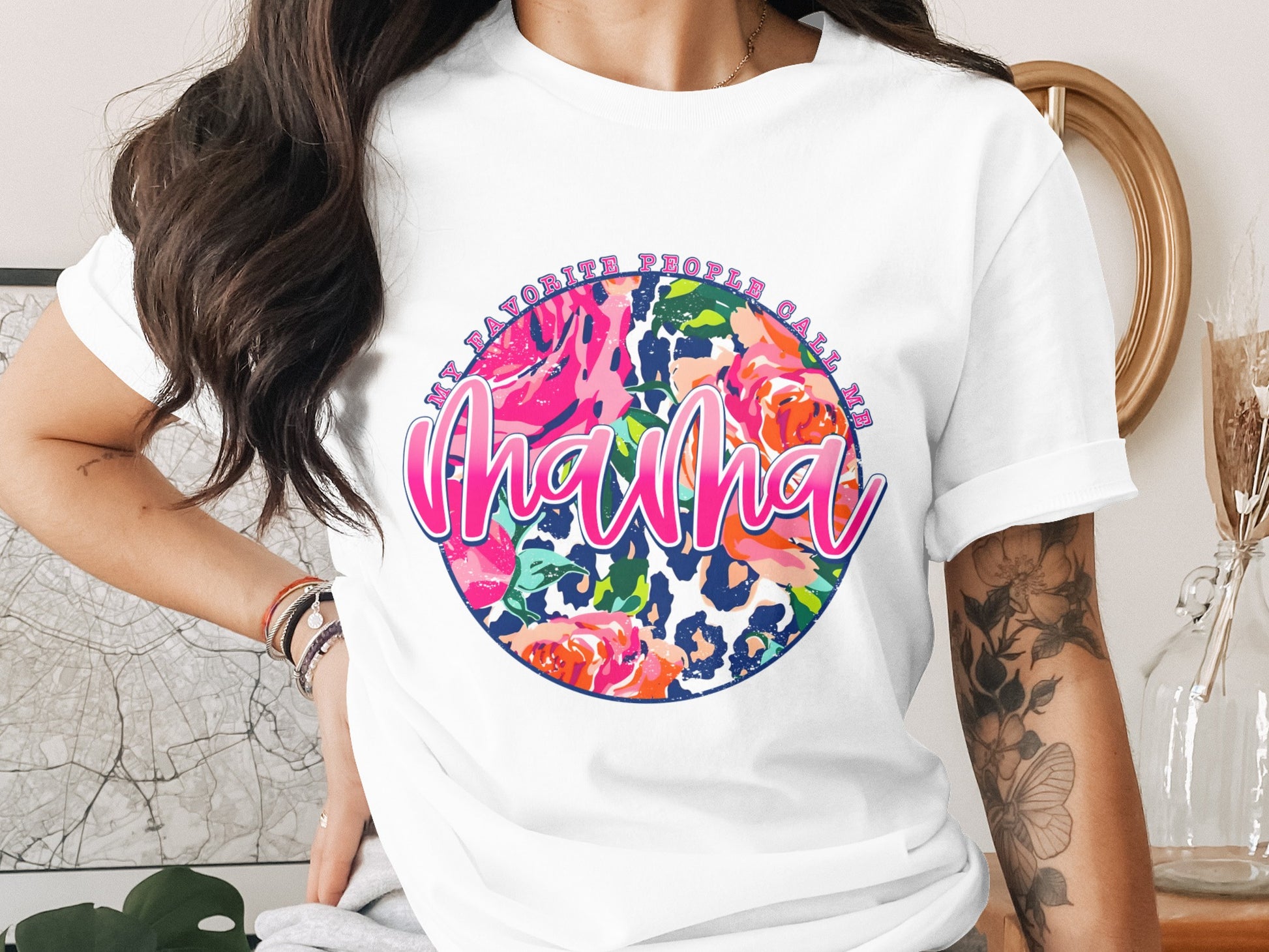 Favorite People Call Me Nana Graphic Tee