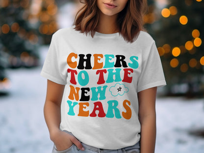 Cheers to the New Years Graphic T-Shirt
