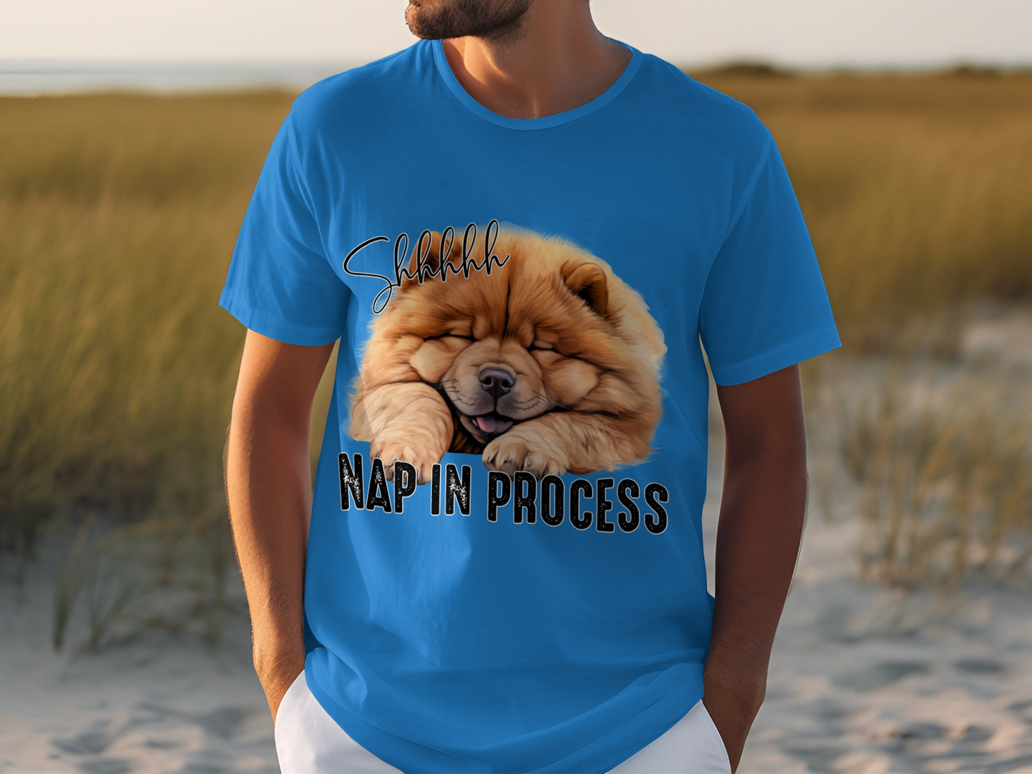 Shhhh Nap In Process T-shirt for Dog Lovers