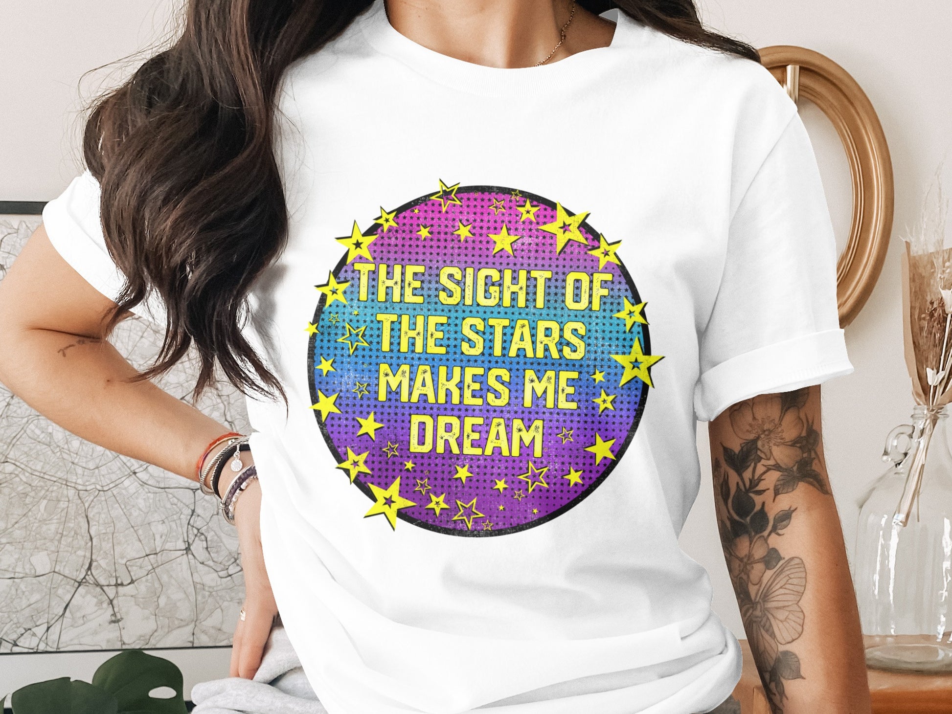The Sight of the Stars Makes Me Dream T-Shirt