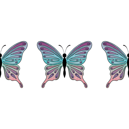Colorful Decorative Butterfly Design Pattern product