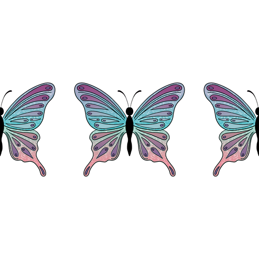 Colorful Decorative Butterfly Design Pattern product
