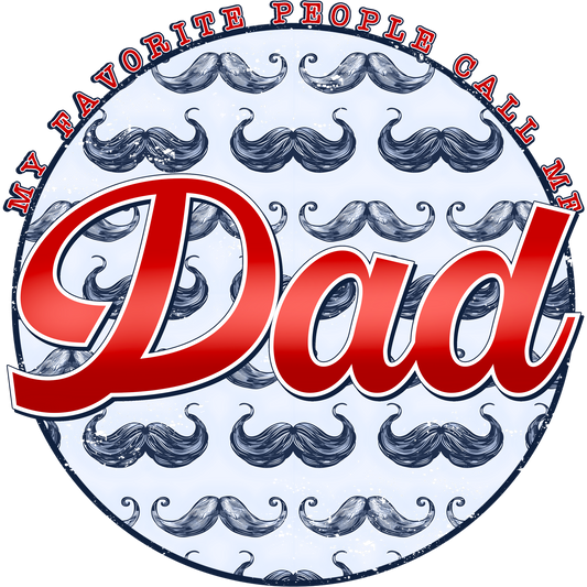 My Favorite People Call Me Dad Printed Gift