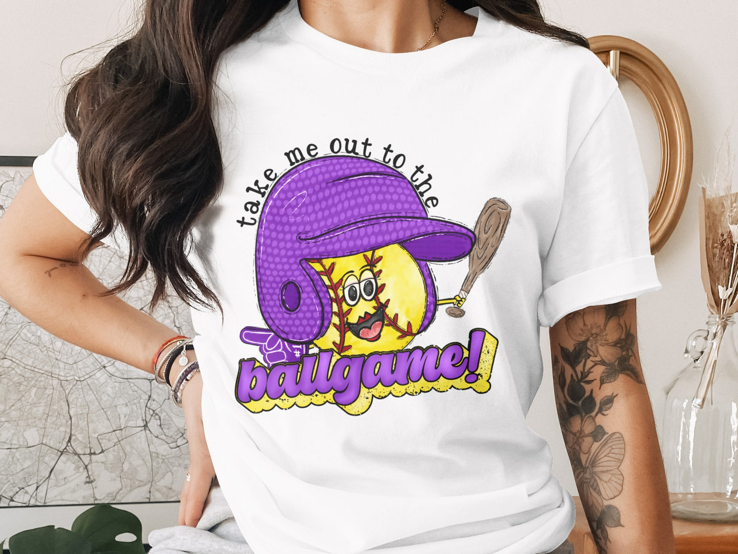 Take Me Out to the Ballgame Graphic Tee
