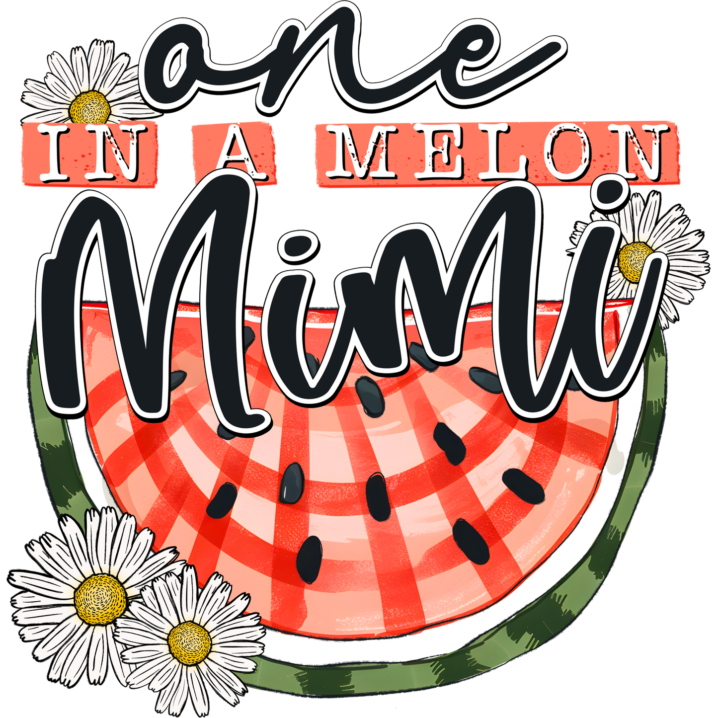 One in a Melon Mimi Fun Graphic Design product
