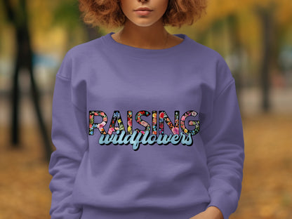 Raising Wildflowers Graphic Sweatshirt