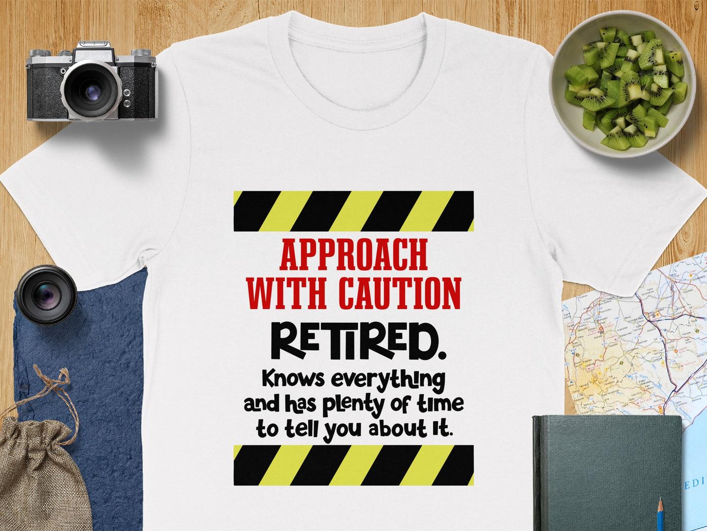Retired Knows Everything Approach with Caution product