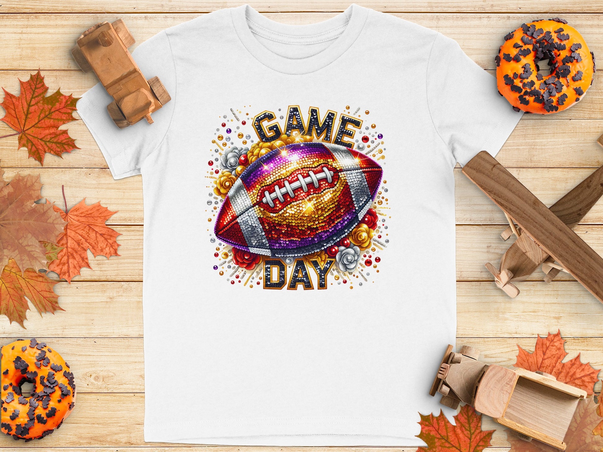 Game Day Football Theme T-Shirt product type