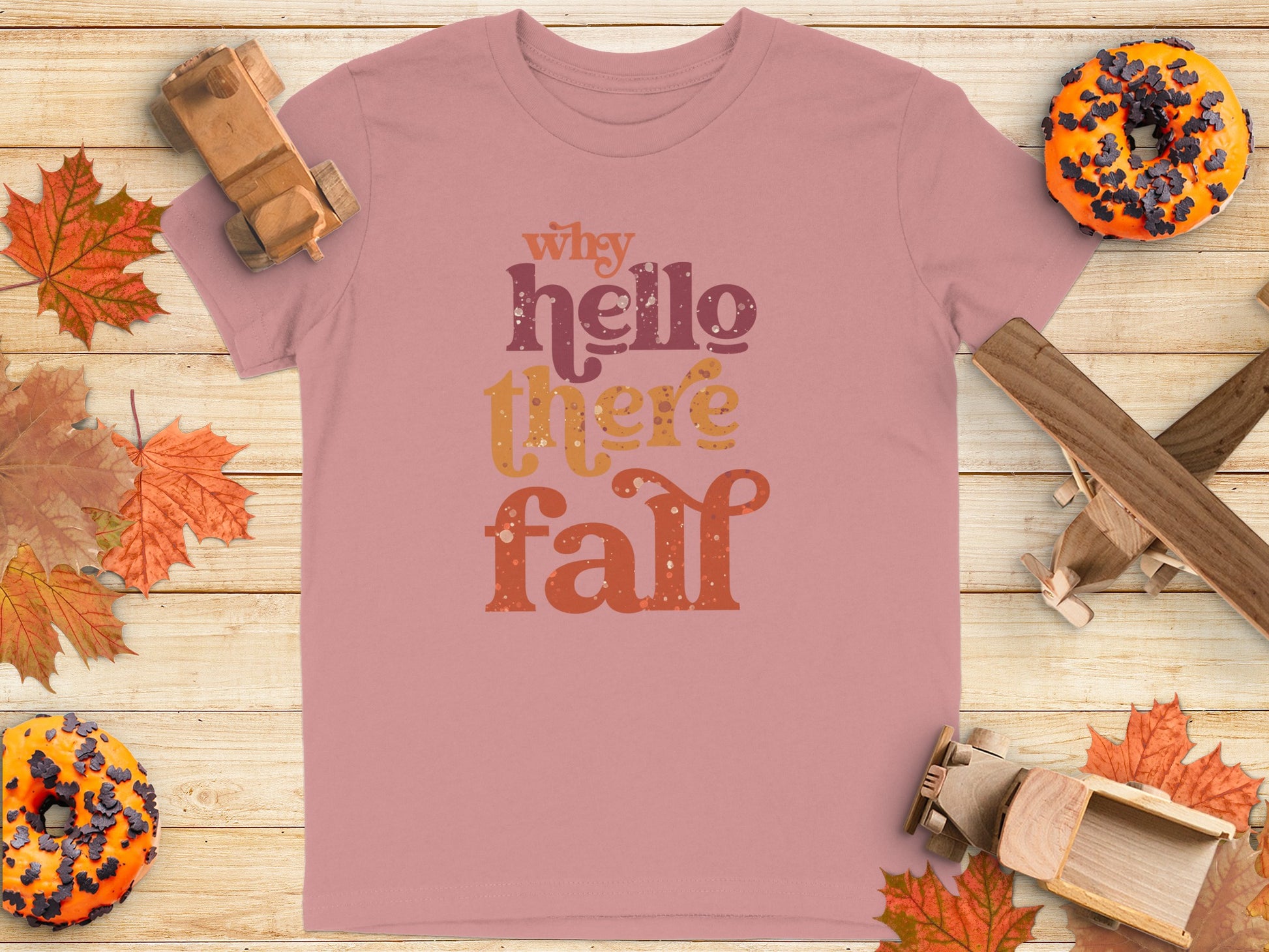 Why Hello There Fall Stylish Graphic Tee